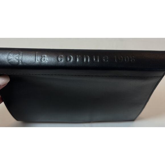 Le Cornue 1908 Document Portfolio Folder Brown Leather Recipe Menu Holder - Picture 6 of 16